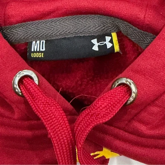 Iowa State Cyclones Size M Loose Under Armour Athletic‎ Dept. Hoodie Sweatshirt - Picture 2 of 10